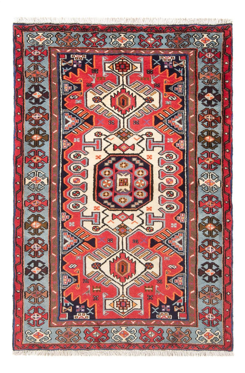 Perzisch Tapijt - Nomadisch - 150 x 99 cm - rood