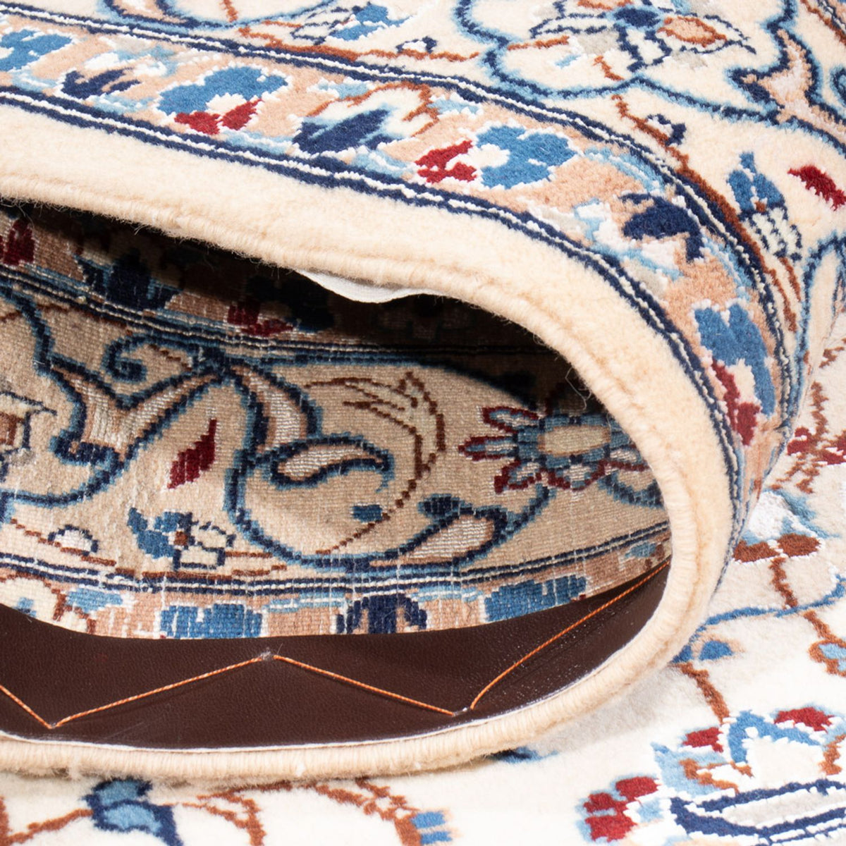 Perzisch tapijt - Nain - Koninklijk - 197 x 130 cm - crème