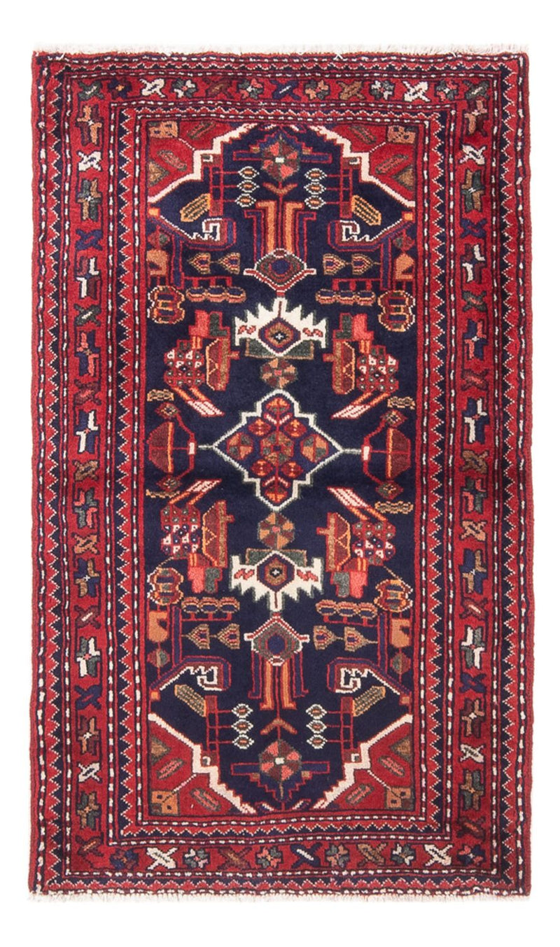 Perzisch Tapijt - Nomadisch - 129 x 74 cm - donkerblauw