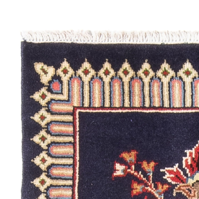 Perzisch tapijt - Keshan - 128 x 64 cm - donkerblauw