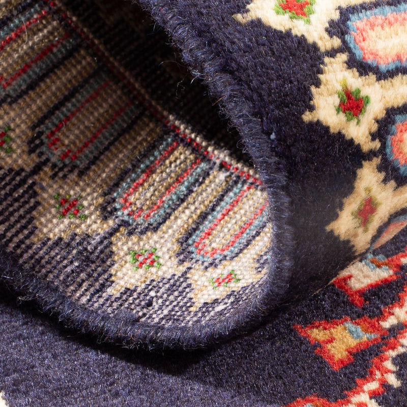 Perzisch tapijt - Keshan - 128 x 64 cm - donkerblauw