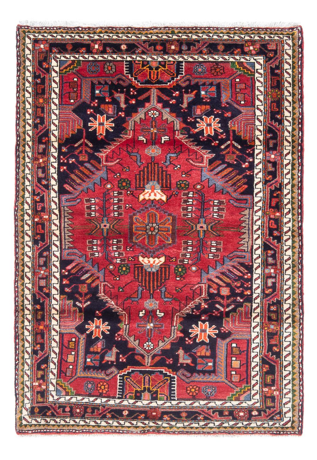 Perzisch Tapijt - Nomadisch - 184 x 117 cm - rood