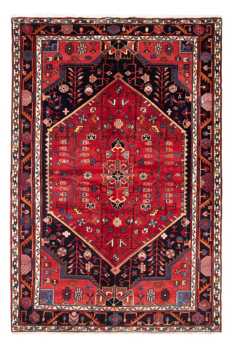Perzisch Tapijt - Nomadisch - 215 x 139 cm - rood