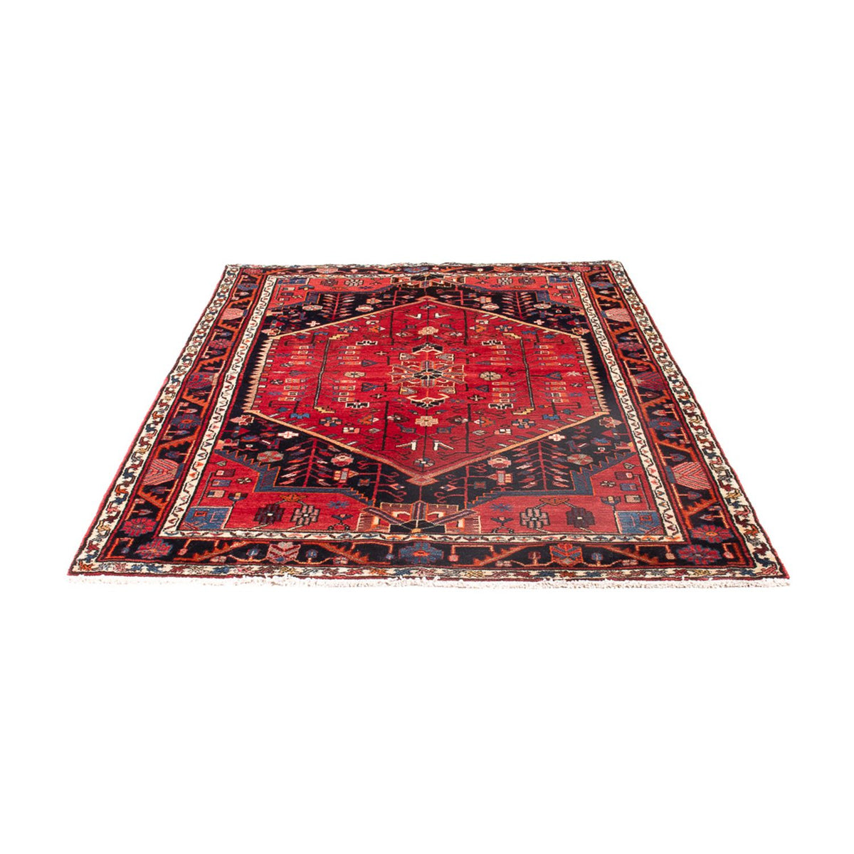 Perzisch Tapijt - Nomadisch - 215 x 139 cm - rood