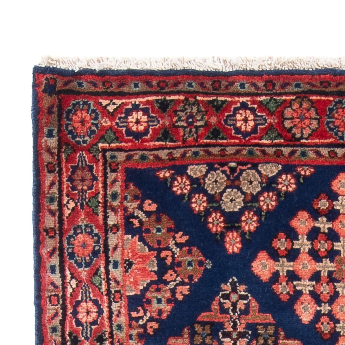 Loper Perzisch Tapijt - Nomadisch - 204 x 96 cm - donkerblauw