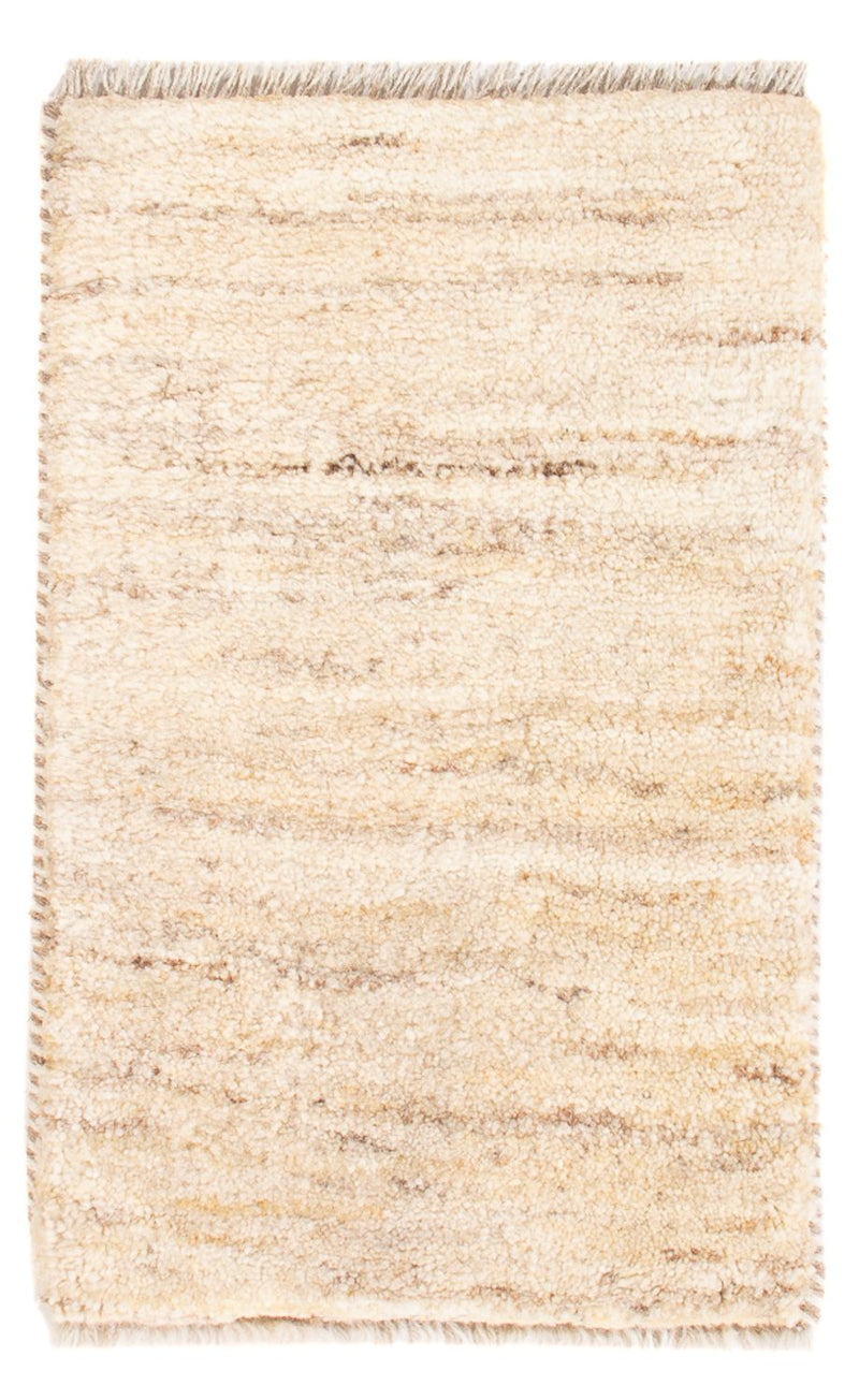 Gabbeh tapijt - Perzisch - 60 x 40 cm - licht beige