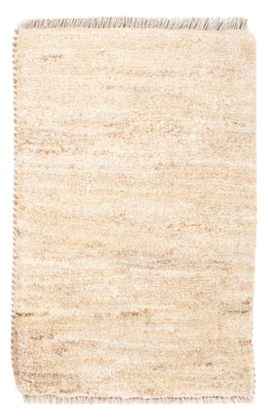 Gabbeh tapijt - Perzisch - 60 x 40 cm - licht beige