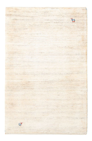 Gabbeh tapijt - Perzisch - 127 x 83 cm - natuurlijk wit
