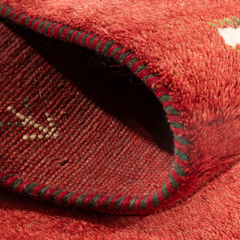 Gabbeh tapijt - Perzisch - 123 x 79 cm - rood