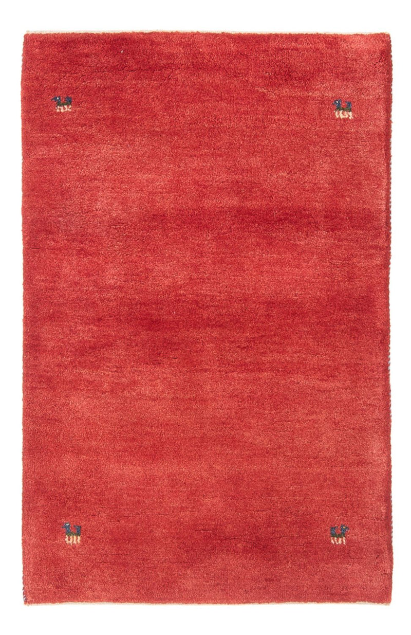 Gabbeh tapijt - Perzisch - 121 x 80 cm - rood
