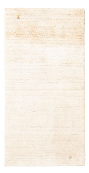Gabbeh tapijt - Perzisch - 144 x 71 cm - natuurlijk wit
