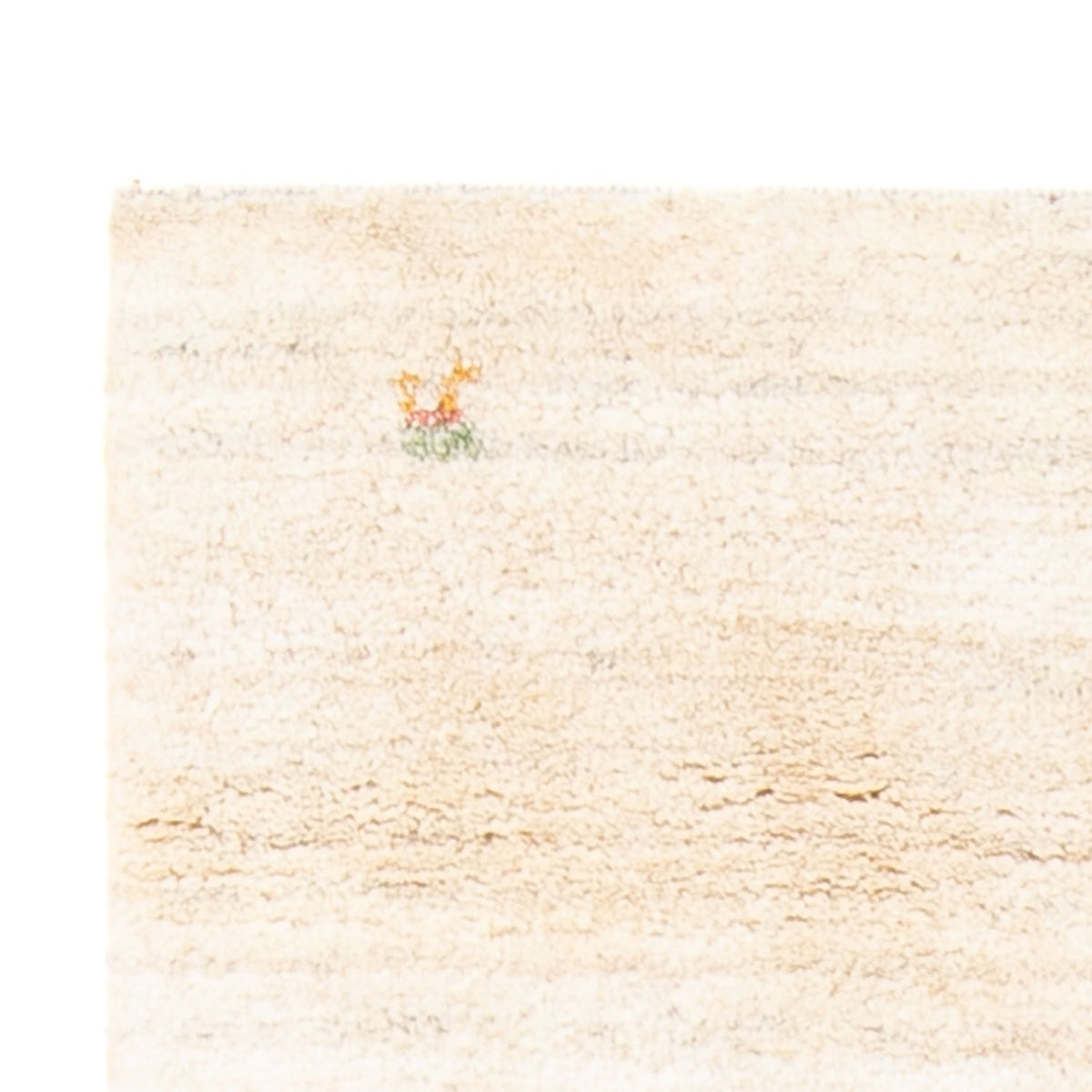 Gabbeh tapijt - Perzisch - 144 x 71 cm - natuurlijk wit