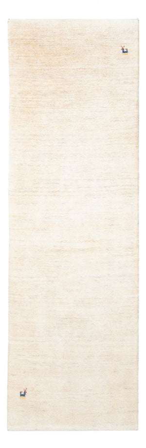 Loper Gabbeh tapijt - Perzisch - 245 x 79 cm - natuurlijk wit