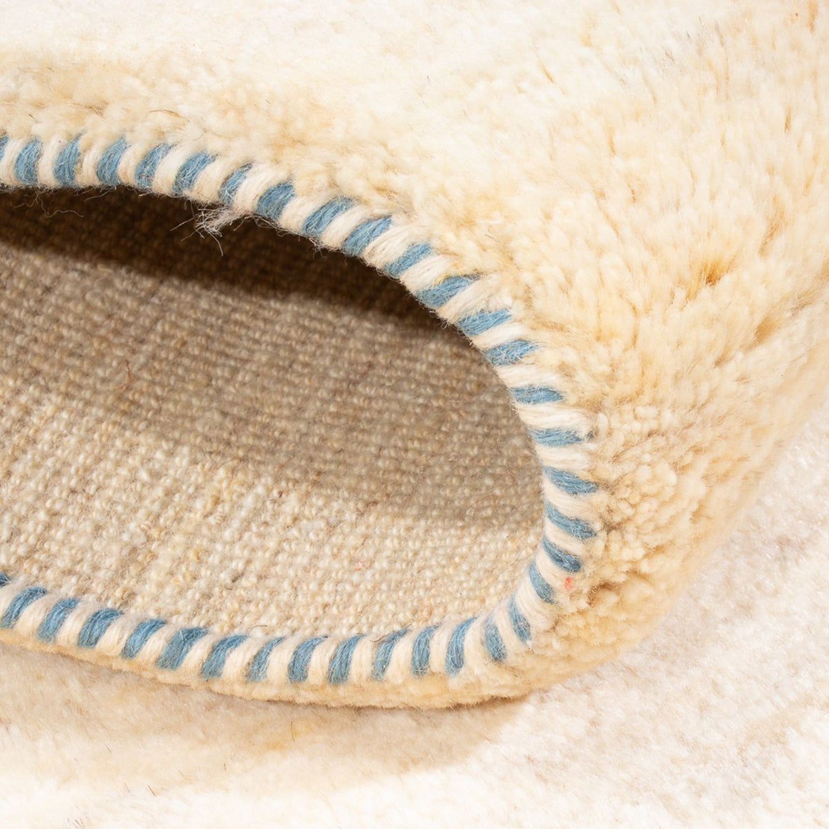 Loper Gabbeh tapijt - Perzisch - 245 x 79 cm - natuurlijk wit