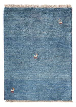 Gabbeh tapijt - Perzisch - 84 x 60 cm - zee blauw