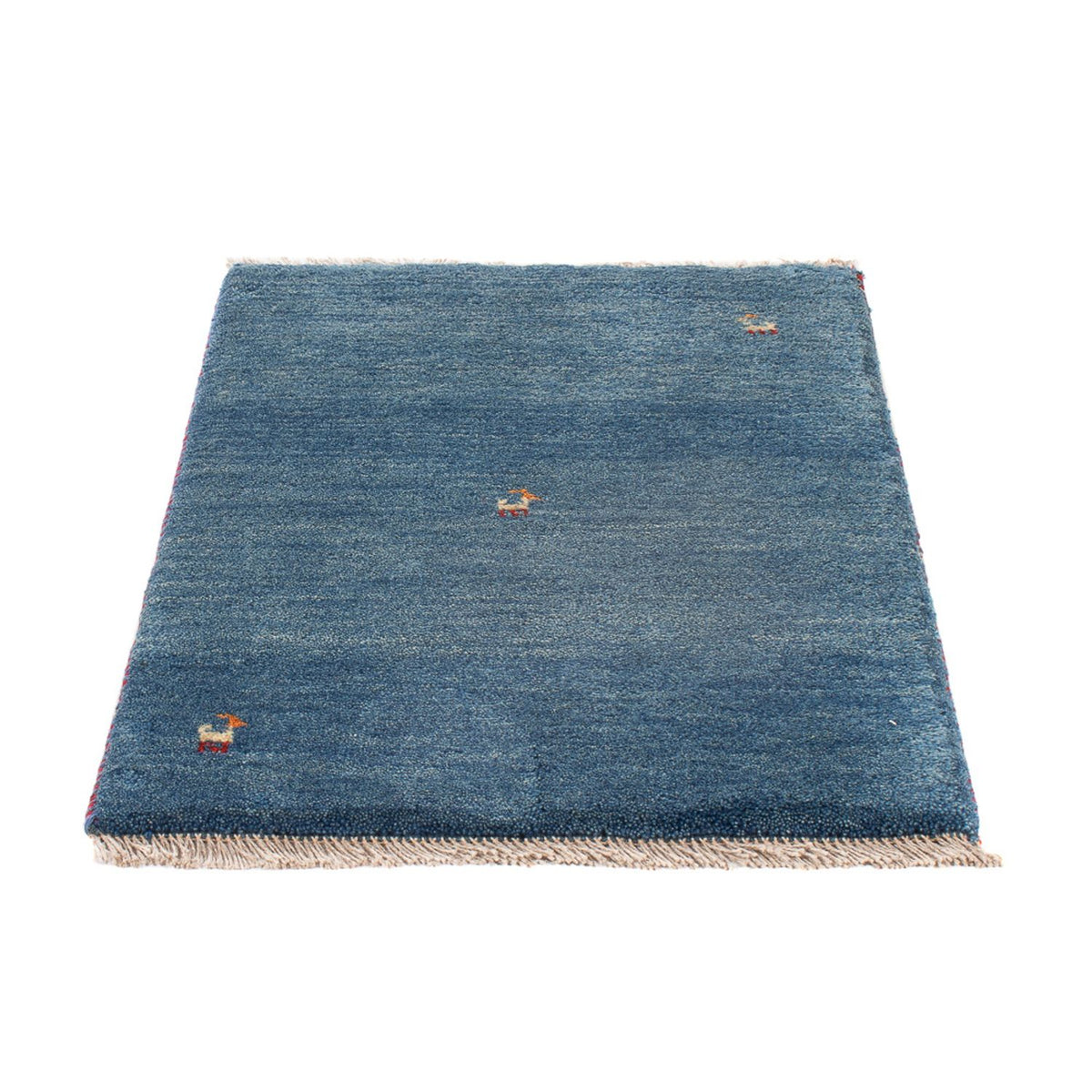 Gabbeh tapijt - Perzisch - 84 x 60 cm - zee blauw