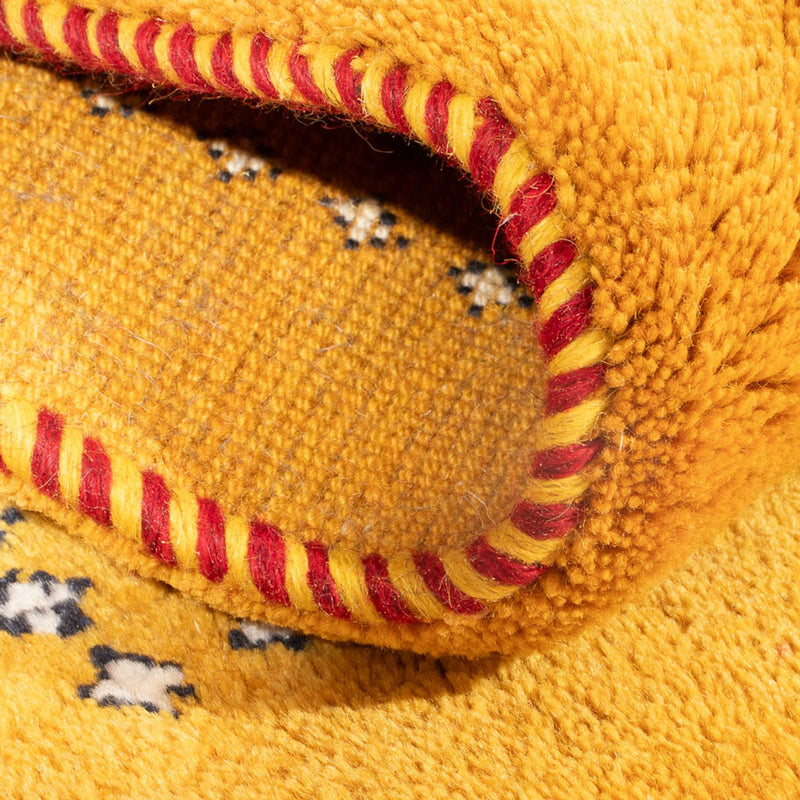 Gabbeh tapijt - Perzisch - 84 x 62 cm - goud