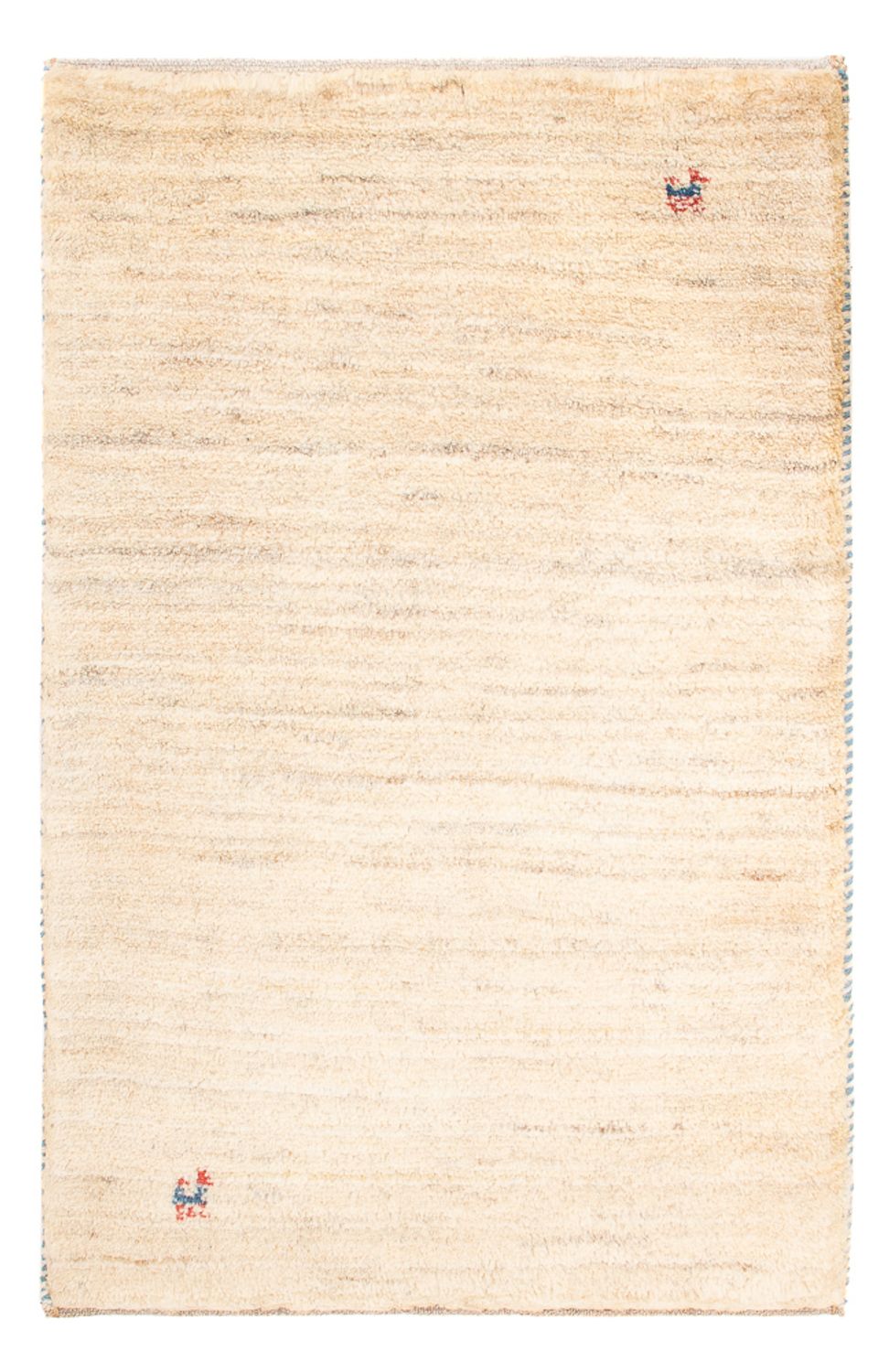 Gabbeh tapijt - Perzisch - 90 x 60 cm - beige