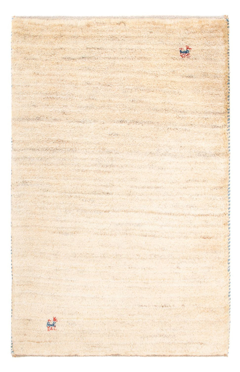 Gabbeh tapijt - Perzisch - 90 x 60 cm - beige