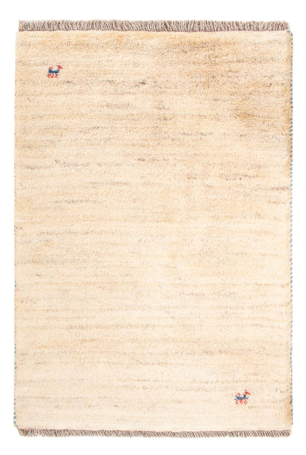 Gabbeh tapijt - Perzisch - 86 x 60 cm - licht beige