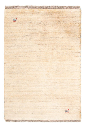 Gabbeh tapijt - Perzisch - 86 x 60 cm - licht beige