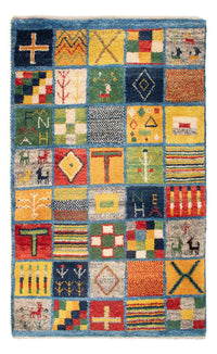 Gabbeh tapijt - Perzisch - 98 x 61 cm - veelkleurig