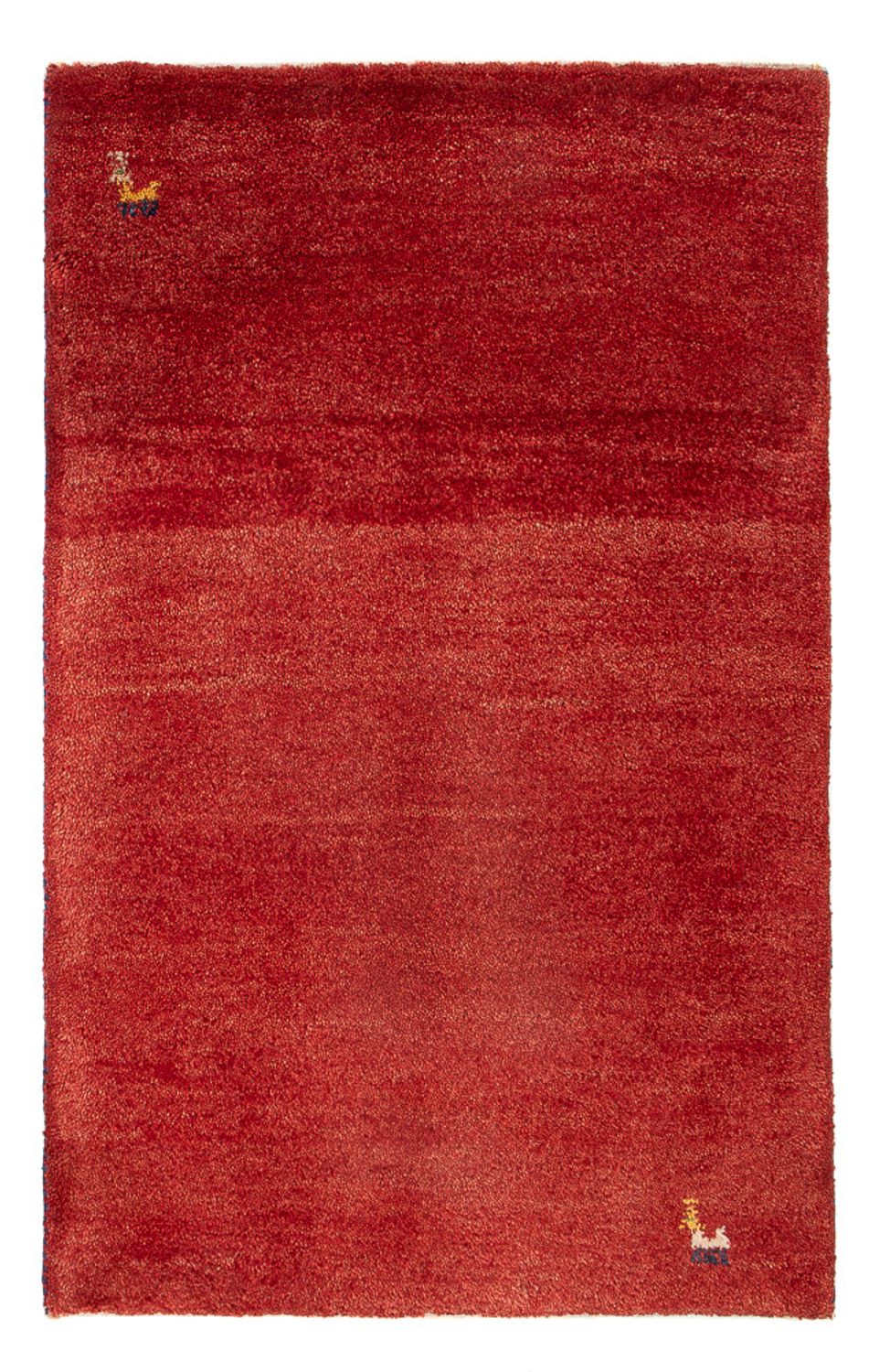Gabbeh tapijt - Perzisch - 90 x 62 cm - rood