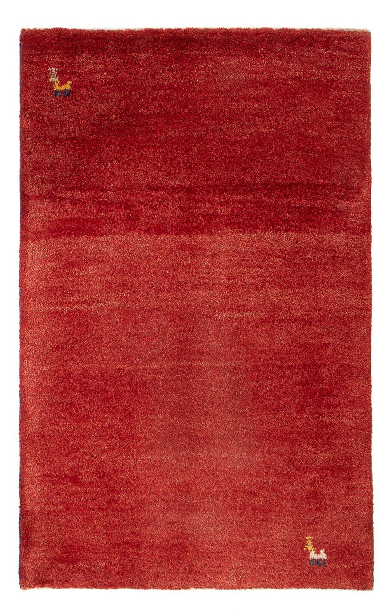 Gabbeh tapijt - Perzisch - 90 x 62 cm - rood