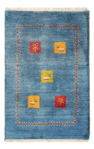 Perzische Gabbeh Tapijt 59x87cm - Perserteppich Wollteppich