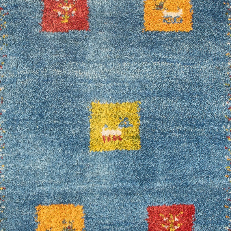Gabbeh tapijt - Perzisch - 87 x 59 cm - veelkleurig