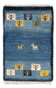 Perzische Gabbeh Tapijt 60x40cm - Perserteppich Wollteppich
