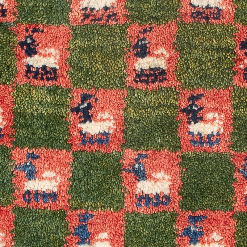 Gabbeh tapijt - Perzisch - 60 x 40 cm - veelkleurig