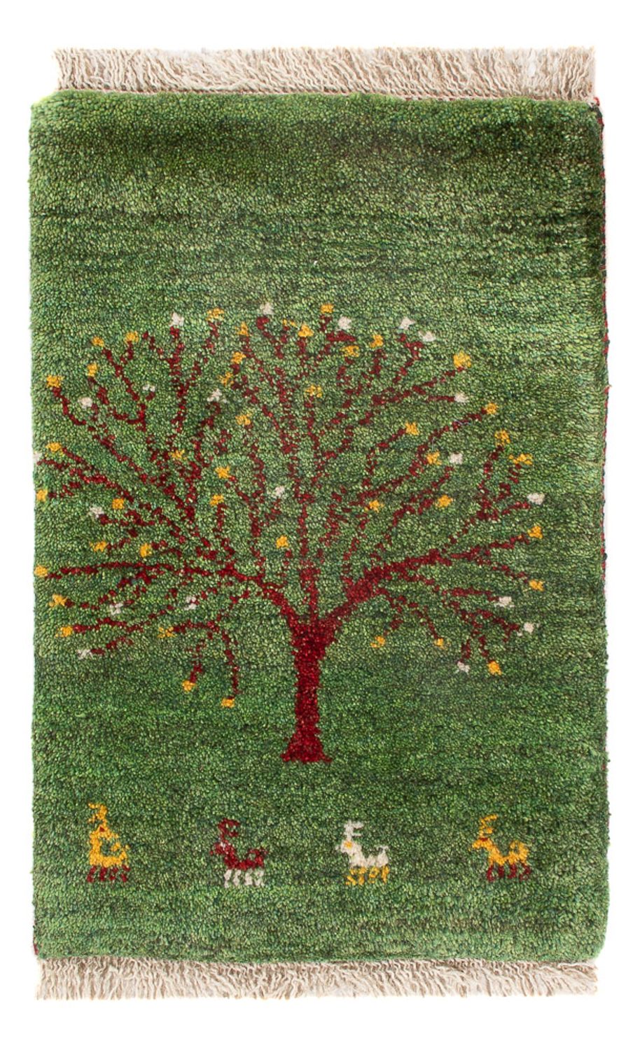 Gabbeh tapijt - Perzisch - 60 x 40 cm - veelkleurig