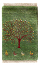 Perzische Gabbeh Tapijt 60x40cm - Perserteppich Wollteppich