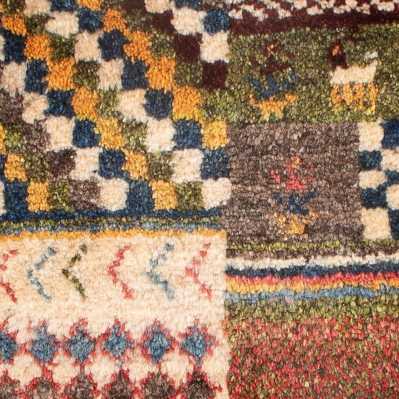 Gabbeh tapijt - Perzisch - 60 x 40 cm - veelkleurig