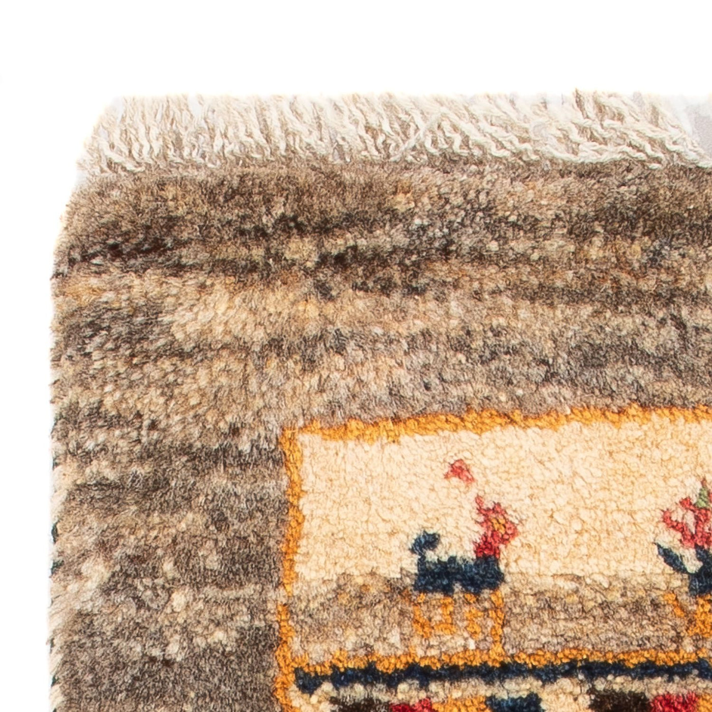 Perzische Gabbeh Tapijt 60x40cm - Perserteppich Wollteppich