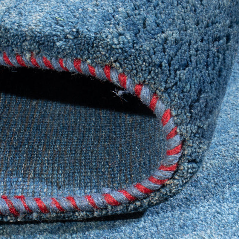 Gabbeh tapijt - Perzisch - 195 x 151 cm - blauw