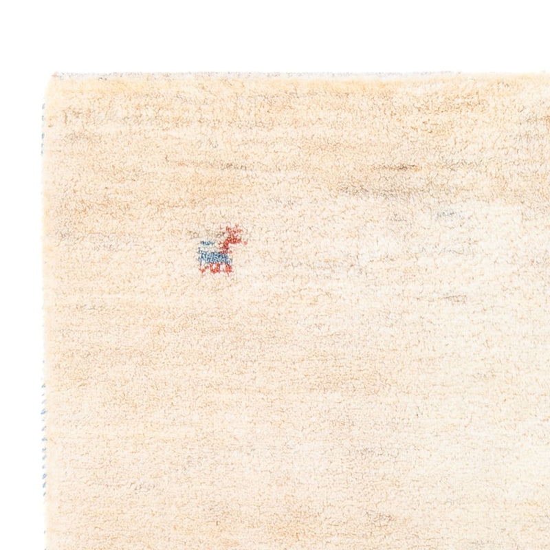 Gabbeh tapijt - Perzisch - 152 x 98 cm - natuurlijk wit