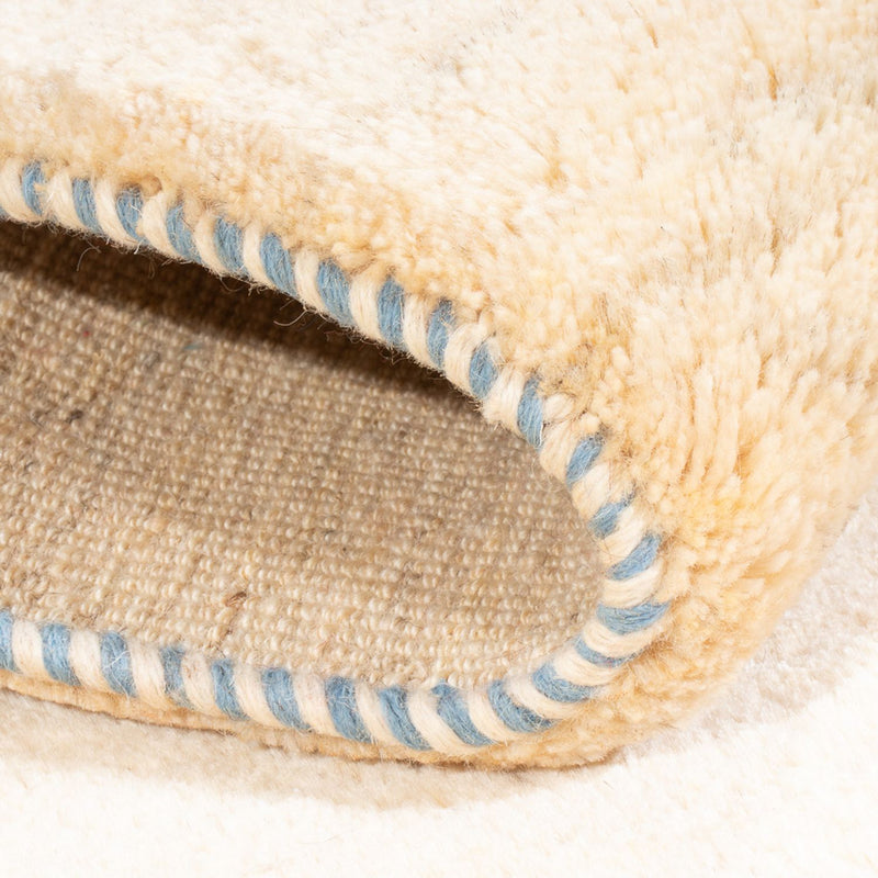 Gabbeh tapijt - Perzisch - 152 x 98 cm - natuurlijk wit