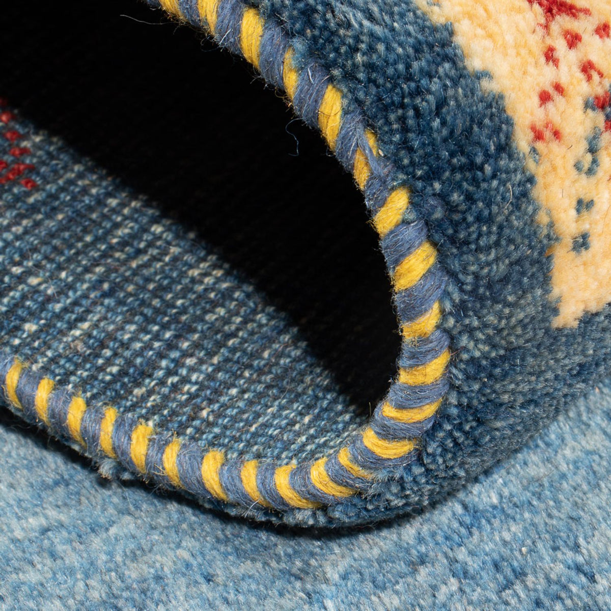 Loper Gabbeh tapijt - Perzisch - 136 x 52 cm - veelkleurig