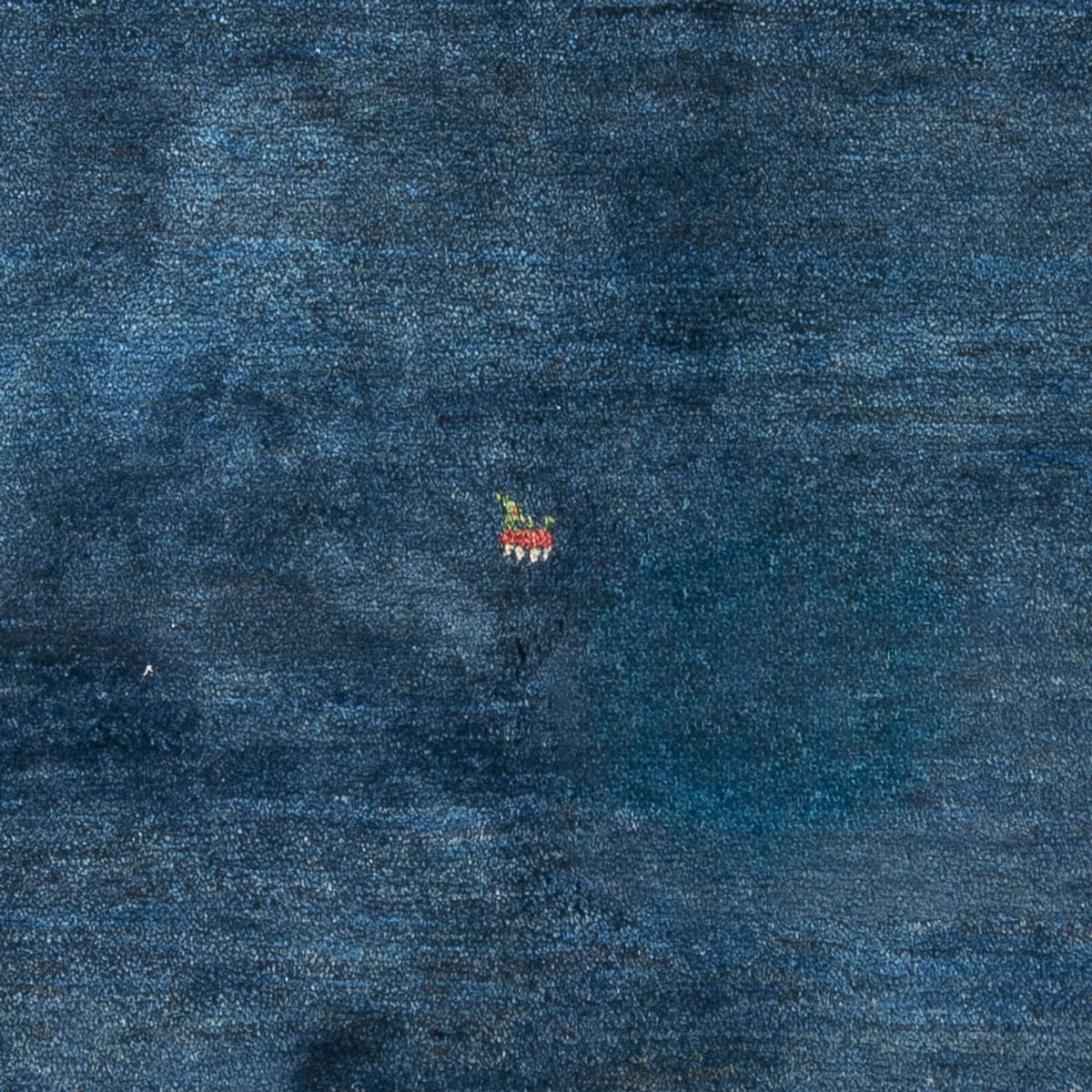 Gabbeh tapijt - Perzisch - 201 x 151 cm - blauw