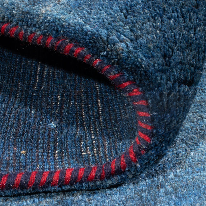 Gabbeh tapijt - Perzisch - 201 x 151 cm - blauw