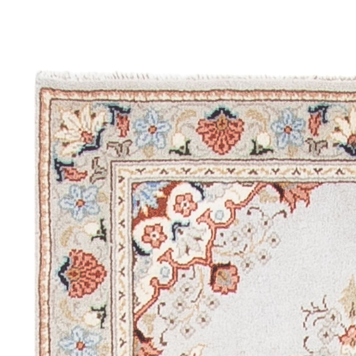 Loper Perzisch tapijt - Keshan - 360 x 78 cm - crème