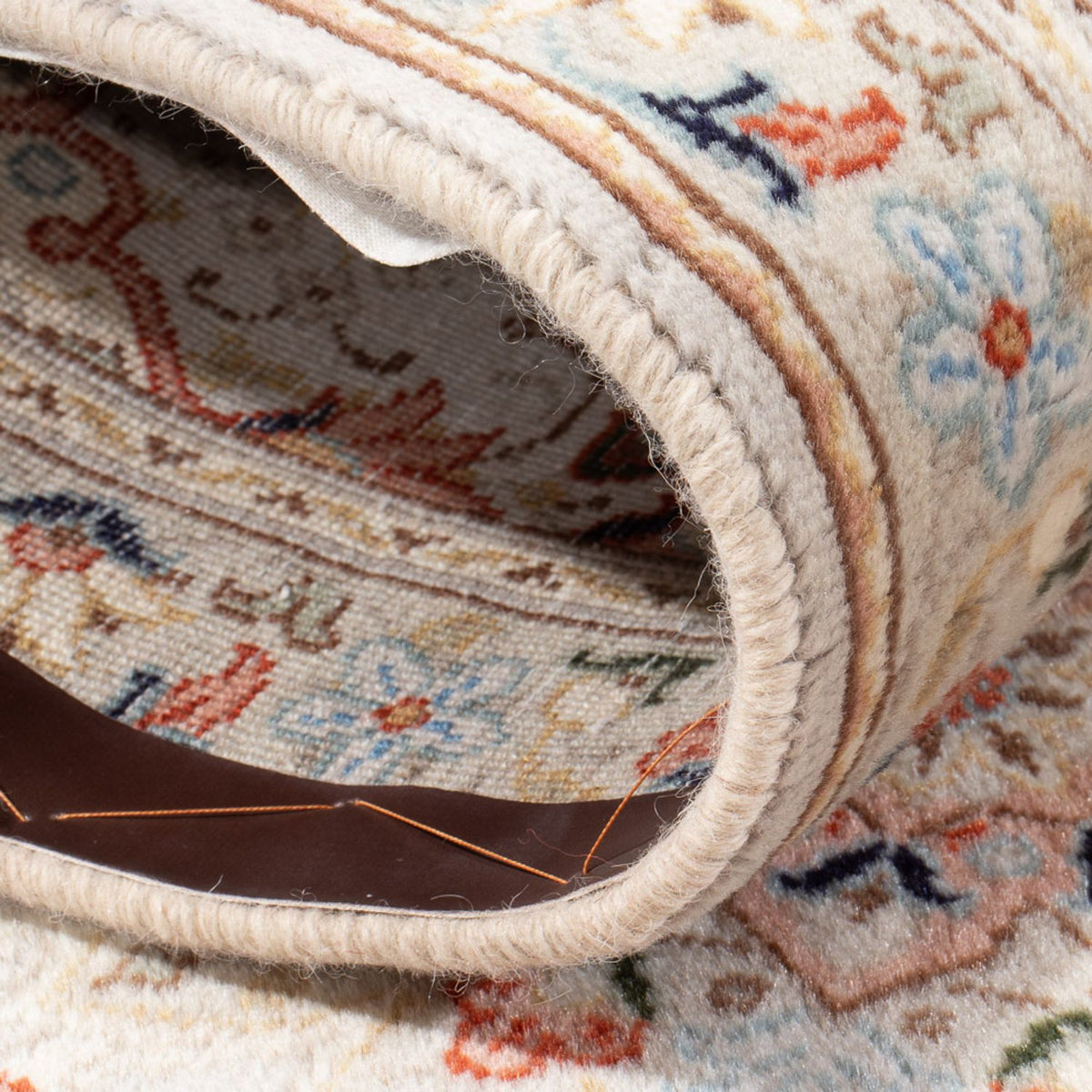 Loper Perzisch tapijt - Keshan - 360 x 78 cm - crème