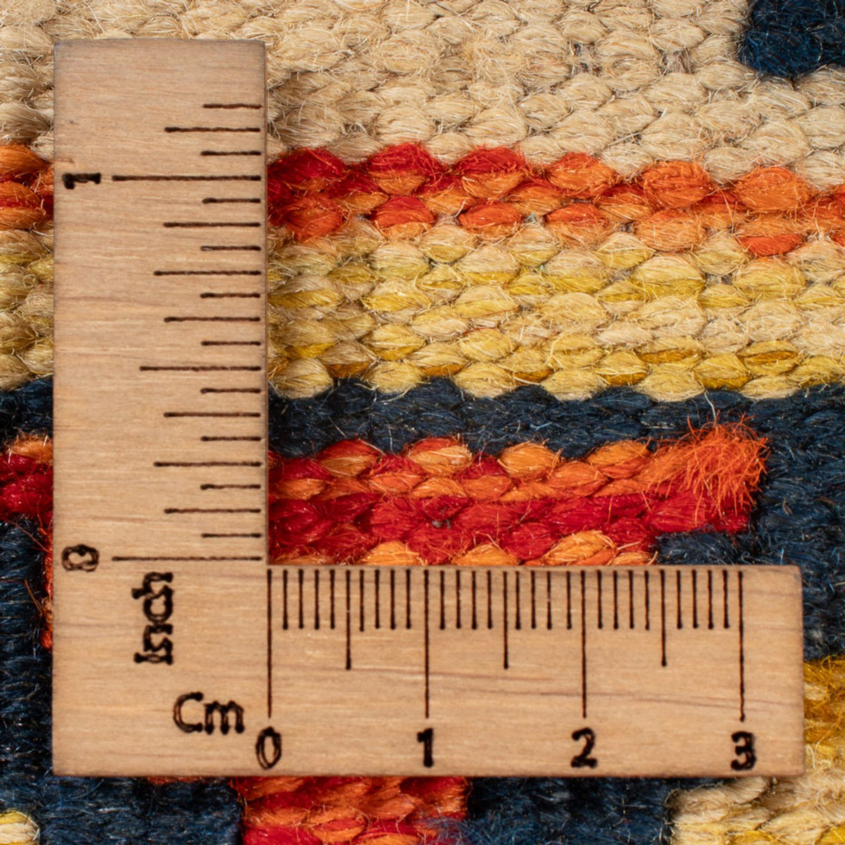 Kelim tapijt - Splash - 60 x 40 cm - veelkleurig