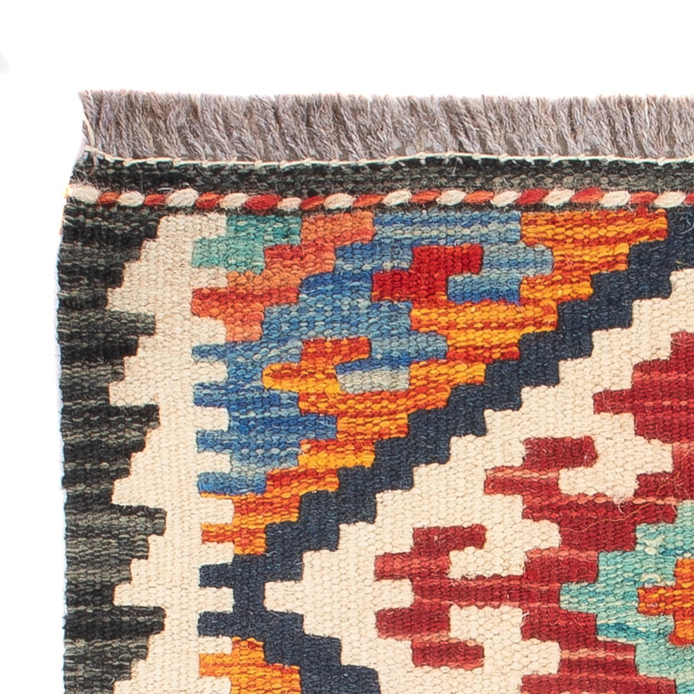 Kilim Maimana Tapijt 60x40cm - Wollen tapijt