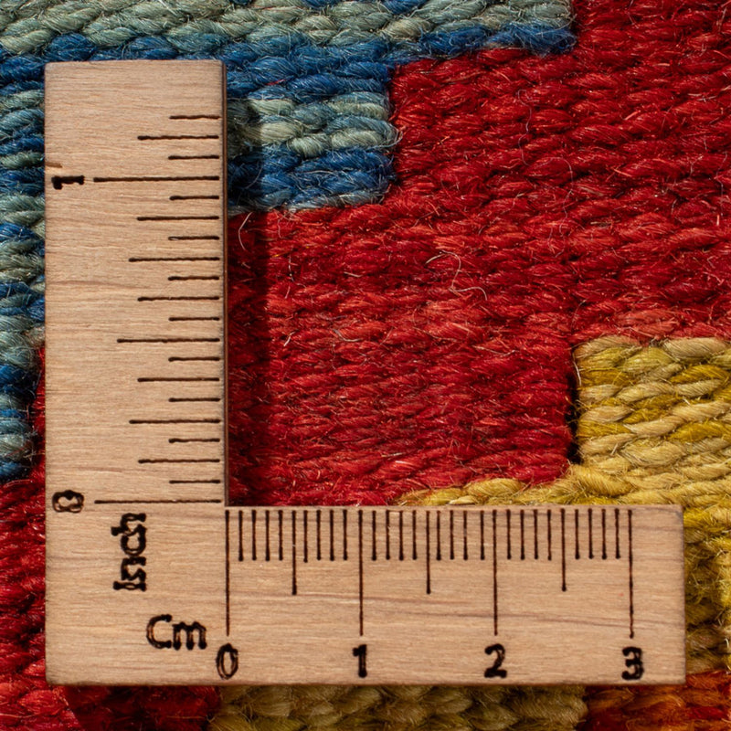 Kelim tapijt - Splash - 60 x 40 cm - veelkleurig