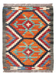 Kilim Maimana Tapijt 60x40cm - Wollen tapijt