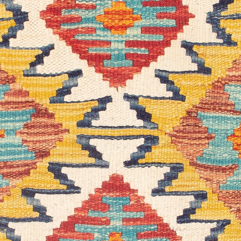 Kelim tapijt - Splash - 60 x 40 cm - veelkleurig