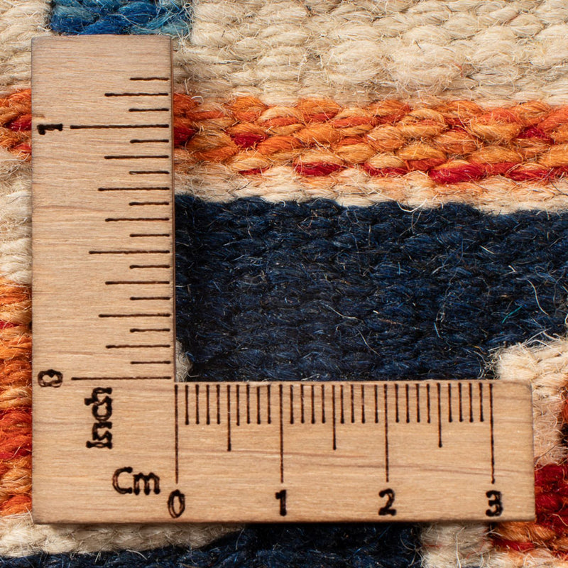 Kelim tapijt - Splash - 60 x 40 cm - veelkleurig